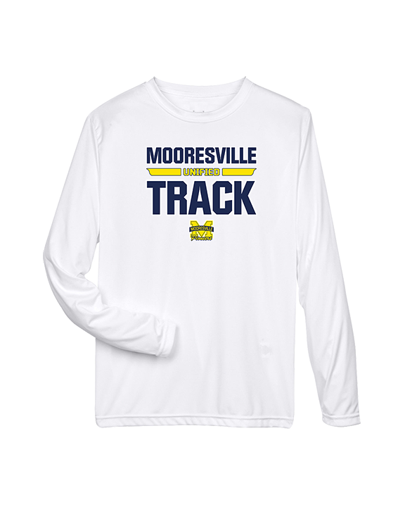 Mooresville HS Track & Field Logo - Performance Longsleeve
