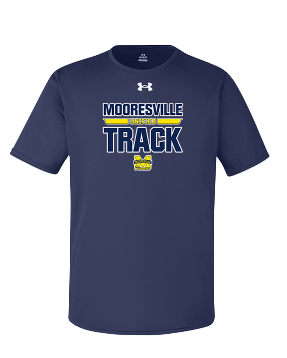 Mooresville HS Track & Field Logo - Under Armour Mens Team Tech T-Shirt
