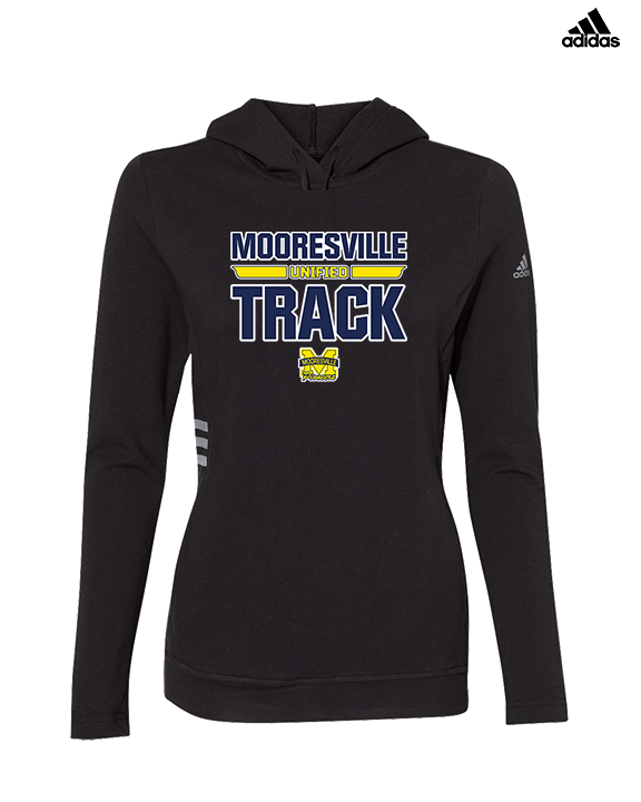 Mooresville HS Track & Field Logo - Womens Adidas Hoodie