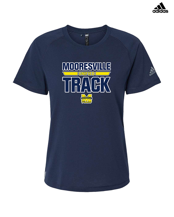 Mooresville HS Track & Field Logo - Womens Adidas Performance Shirt