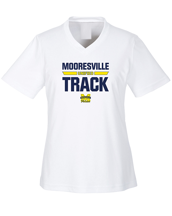 Mooresville HS Track & Field Logo - Womens Performance Shirt