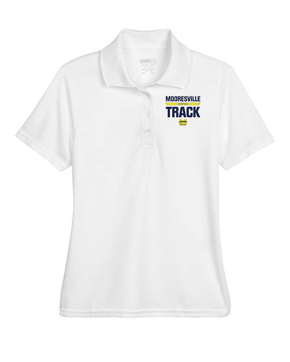 Mooresville HS Track & Field Logo - Womens Polo