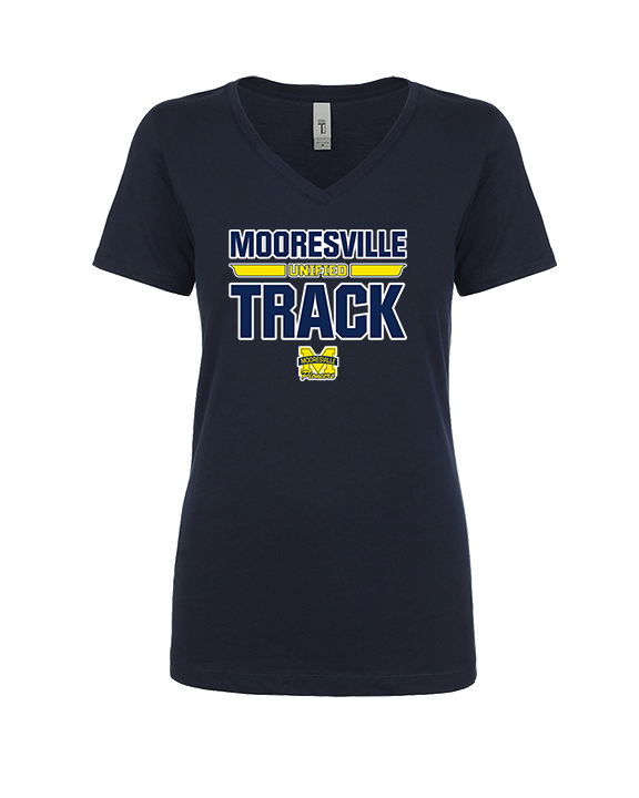 Mooresville HS Track & Field Logo - Womens Vneck