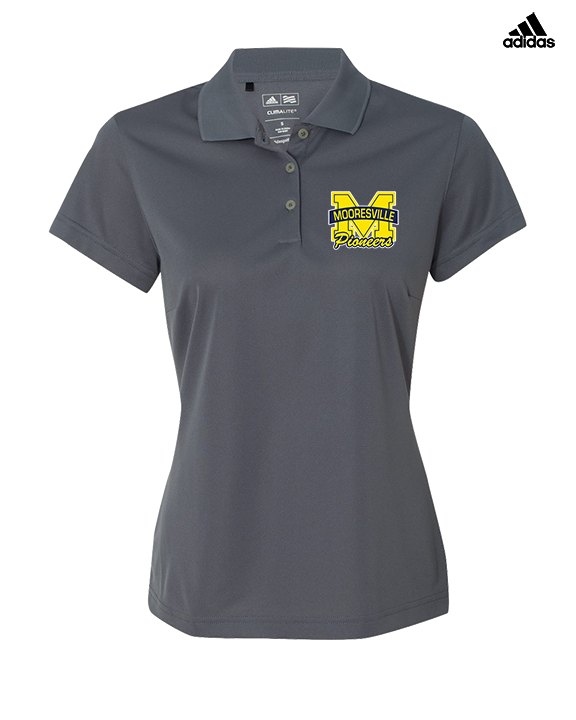 Mooresville HS Track & Field Logo M - Adidas Womens Polo