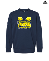 Mooresville HS Track & Field Logo M - Mens Adidas Crewneck