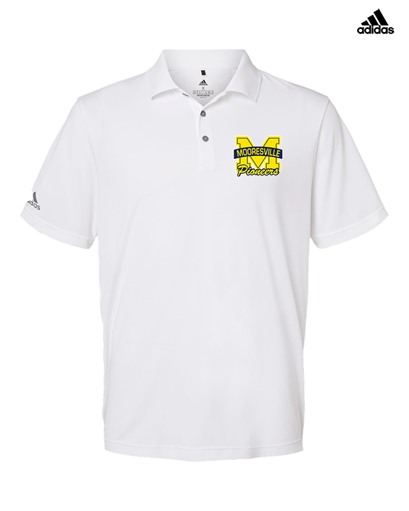 Mooresville HS Track & Field Logo M - Mens Adidas Polo