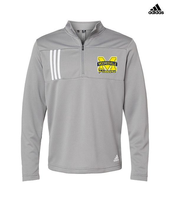 Mooresville HS Track & Field Logo M - Mens Adidas Quarter Zip