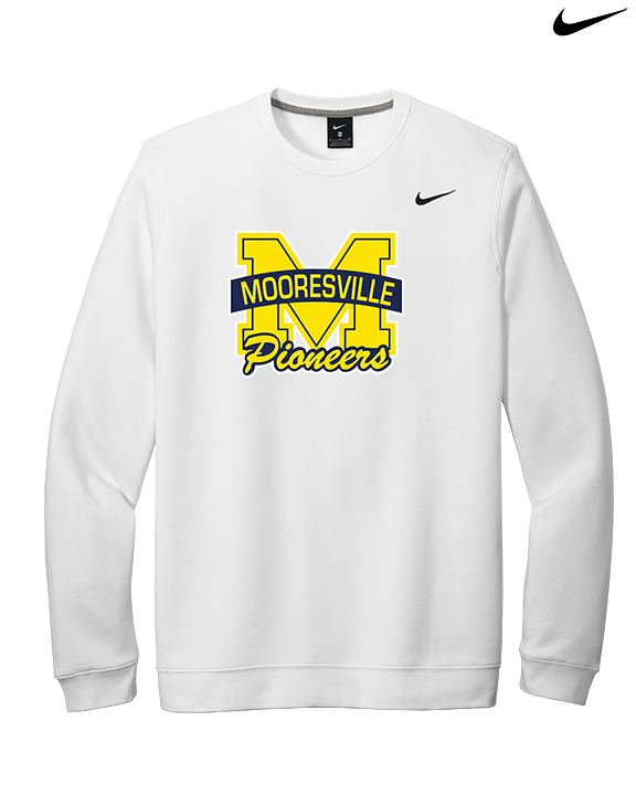 Mooresville HS Track & Field Logo M - Mens Nike Crewneck