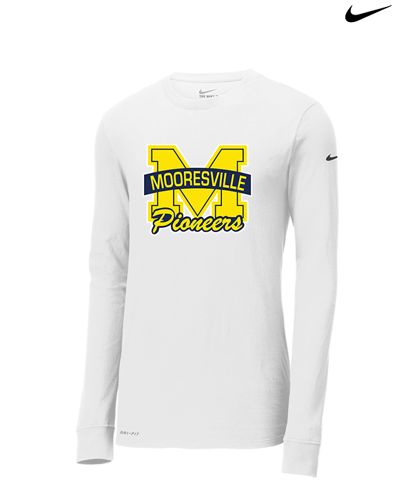 Mooresville HS Track & Field Logo M - Mens Nike Longsleeve