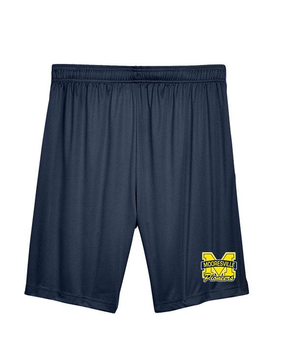 Mooresville HS Track & Field Logo M - Mens Training Shorts with Pockets