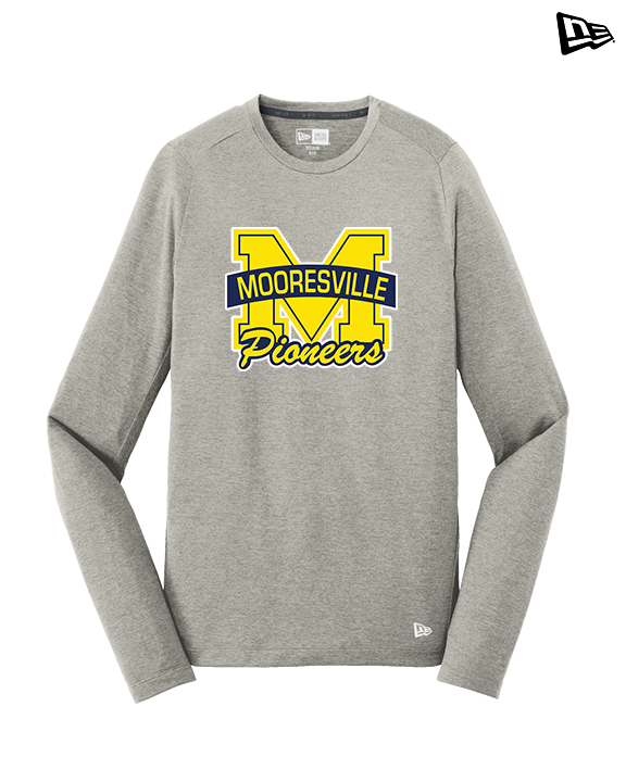 Mooresville HS Track & Field Logo M - New Era Performance Long Sleeve