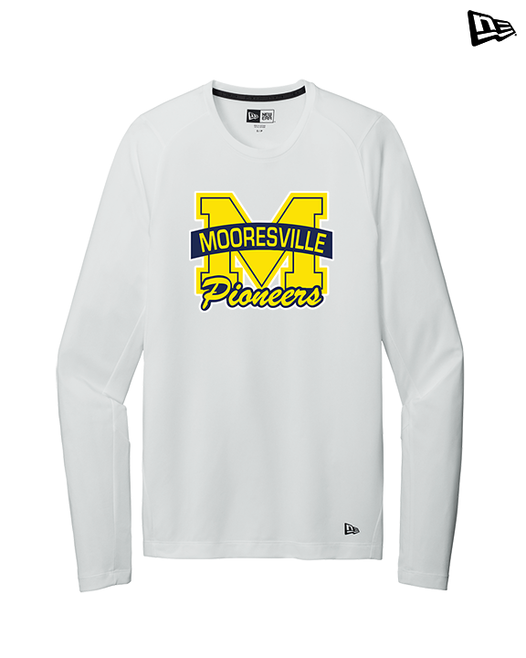 Mooresville HS Track & Field Logo M - New Era Performance Long Sleeve