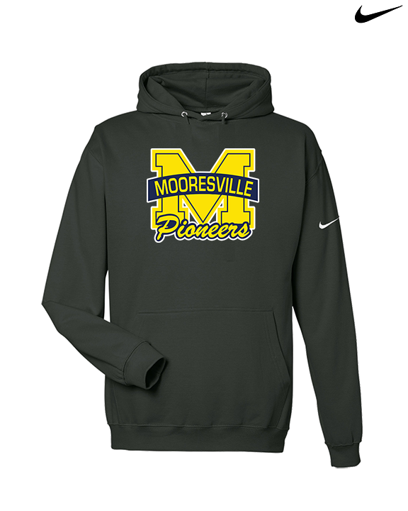 Mooresville HS Track & Field Logo M - Nike Club Fleece Hoodie