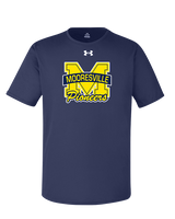 Mooresville HS Track & Field Logo M - Under Armour Mens Team Tech T-Shirt