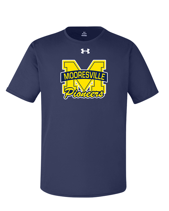Mooresville HS Track & Field Logo M - Under Armour Mens Team Tech T-Shirt
