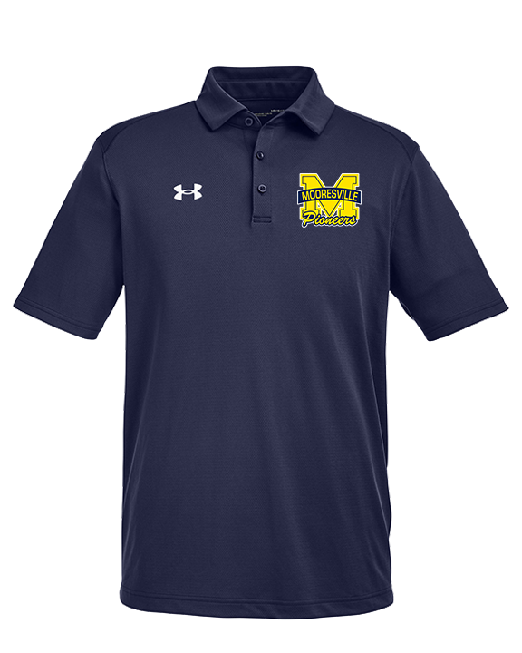 Mooresville HS Track & Field Logo M - Under Armour Mens Tech Polo