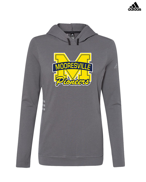 Mooresville HS Track & Field Logo M - Womens Adidas Hoodie