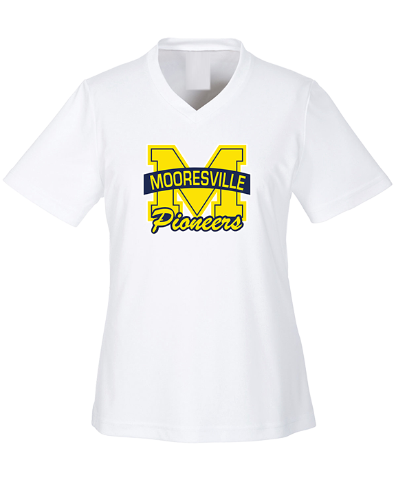Mooresville HS Track & Field Logo M - Womens Performance Shirt