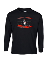 Morris Hills HS Football Curve - Cotton Longsleeve