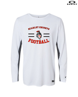 Morris Hills HS Football Curve - Mens Oakley Longsleeve