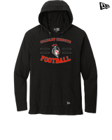 Morris Hills HS Football Curve - New Era Tri-Blend Hoodie