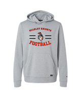 Morris Hills HS Football Curve - Oakley Performance Hoodie