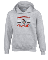 Morris Hills HS Football Curve - Unisex Hoodie