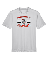 Morris Hills HS Football Curve - Youth Performance Shirt