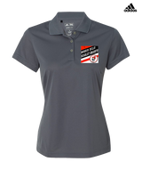Morris Hills HS Football Square - Adidas Womens Polo