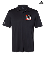 Morris Hills HS Football Square - Mens Adidas Polo