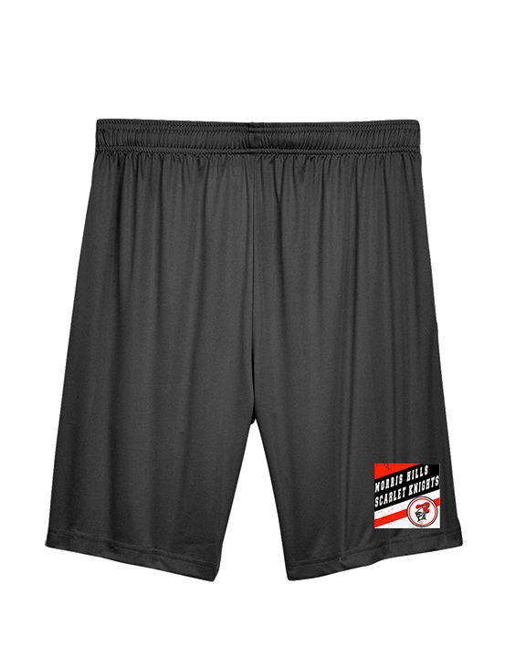 Morris Hills HS Football Square - Mens Training Shorts with Pockets