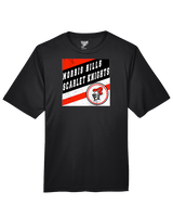 Morris Hills HS Football Square - Performance Shirt