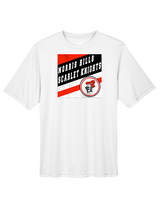 Morris Hills HS Football Square - Performance Shirt