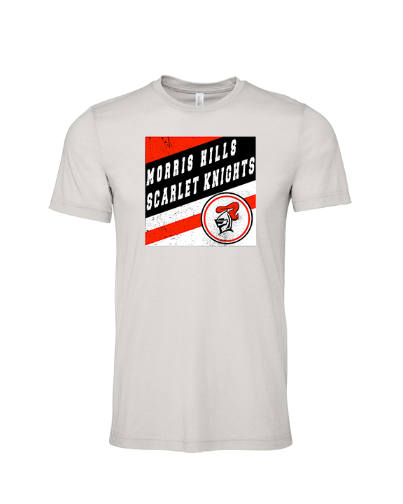Morris Hills HS Football Square - Tri - Blend Shirt