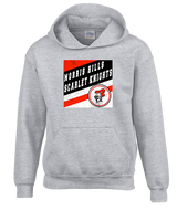 Morris Hills HS Football Square - Youth Hoodie