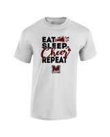 Morristown Eat Sleep Cheer - Cotton T-Shirt