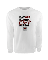 Morristown Eat Sleep Cheer - Crewneck Sweatshirt