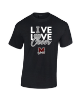 Morristown Live Love Cheer - Cotton T-Shirt