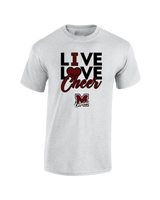 Morristown Live Love Cheer - Cotton T-Shirt