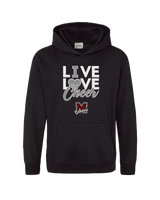 Morristown Live Love Cheer - Cotton Hoodie