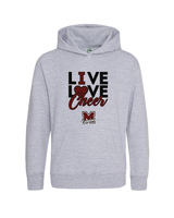 Morristown Live Love Cheer - Cotton Hoodie