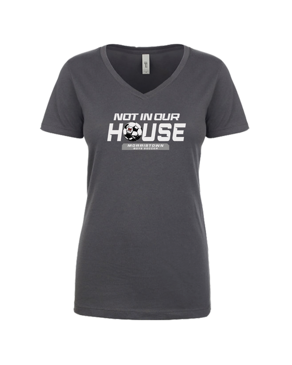 Morristown BSOC Not In Our House - Women’s V-Neck