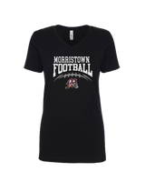 Morristown School Football - Women’s V-Neck