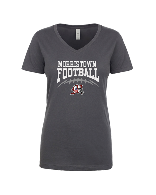 Morristown School Football - Women’s V-Neck