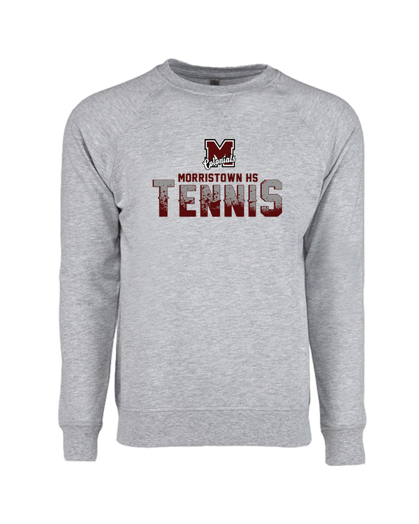 Morristown GT Tennis Splatter - Crewneck Sweatshirt