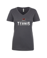 Morristown GT Tennis Splatter - Women’s V-Neck
