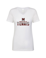 Morristown GT Tennis Splatter - Women’s V-Neck