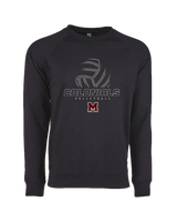 Morristown HS VB Outline - Crewneck Sweatshirt