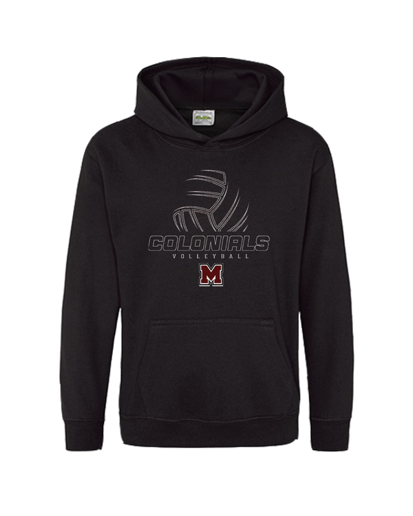Morristown HS VB Outline - Cotton Hoodie