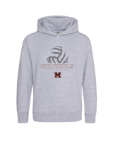 Morristown HS VB Outline - Cotton Hoodie